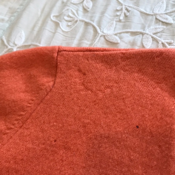 Orange Cashmere Sweater - Picture 6 of 16